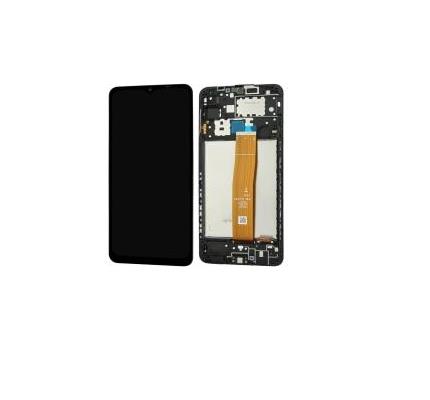 Display LCD Assembly Complete For Samsung A12 A125F Black GH82-24491A (Service-Pack)