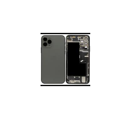 For iPhone 12 Pro Max Back Housing Complete Black 