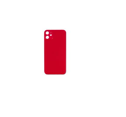 Extra Glass Red For iPhone 12 (Enlarged camera frame)