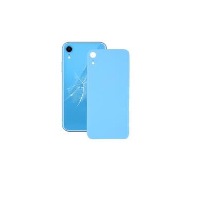 For iPhone Xr Extra Glass Blue (vergrote camera frame)